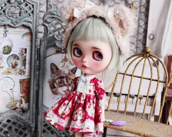 Red005, Dress set for Blythe / Pullip / Azone pure neemo