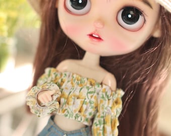 Floral top for Blythe Obitsu 24 Azone pure neemo