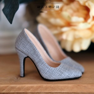 Fabric heels for SD16/SDGr/DD BJD