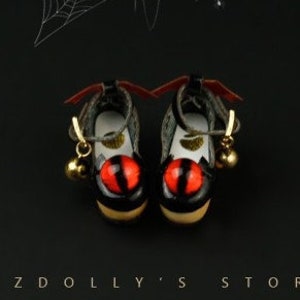 Halloween cat eye shoes for Blythe / Pullip / Momoko / Middle Blythe / Obitsu 11, 3 colors