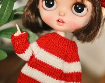 Sweater for Blythe Obitsu 24 Azone pure neemo