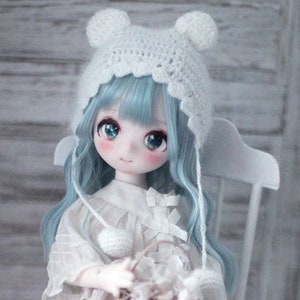 Wool Beanie Hat type C for SD 10/13 MSD Yosd (BJD)