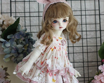 Cream cake, dress set for MSD / Rosenlied holiday girl / MDD