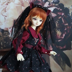 Kitten met hoepel voor MSD / MDD Girl (BJD)