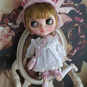 Star Rabbit, dress set for Blythe