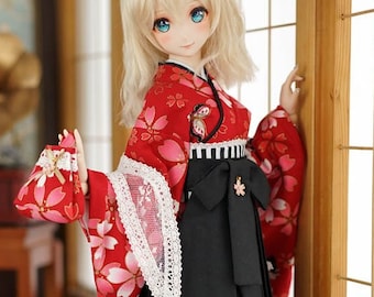 Kimono dress 03 for SD16 SDGr Smart doll Dollfie dream girl (BJD)