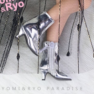 Botas brillantes para Blythe / Pullip / JerryB / Momoko / Azone, en 3 colores