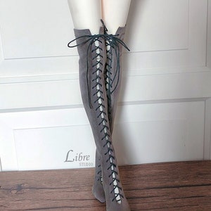 Over knee Boot 02 for SD16/SDGr/DD BJD 6colors