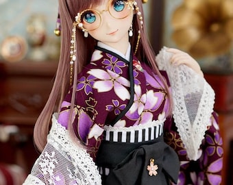 Kimono dress 01 for SD16 SDGr Smart doll Dollfie dream girl (BJD)