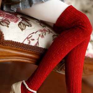 Thigh high socks for Smart doll / Dollfie dream / sd10 / msd BJD, 6 colors