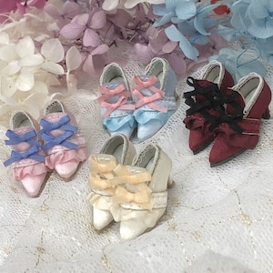 Satin shoes for Blythe / Pullip / JerryB / Azone pure neemo