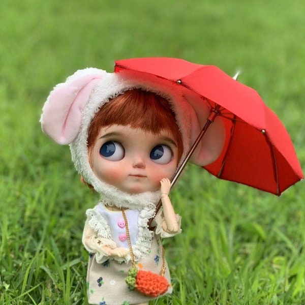 Colorful Umbrella for Blythe Pullip momoko licca barbie moster high poppy parker yosd bjd