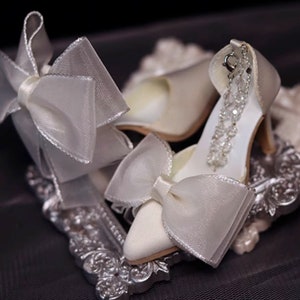 Ribbon bow heels for SD16/SDGr/DD/ Iplehouse house EID sid BJD