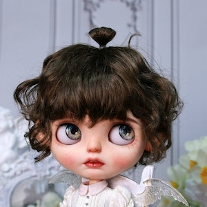 Wig B03 Short Curly, for Blythe / SD doll 9-10inch