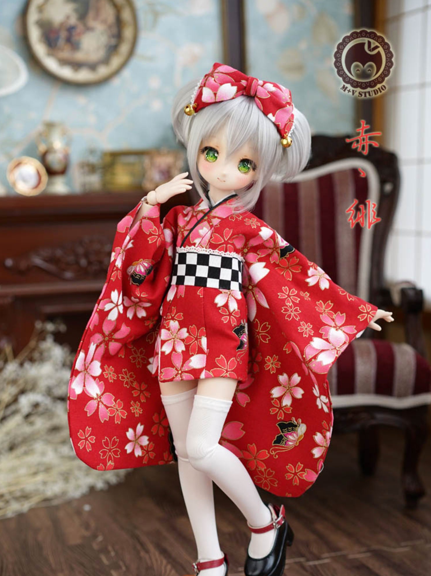 着物 kimono SDM MSD MDD - 彩花 ドールのための着物と衣裳
