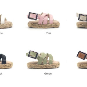 Straw sandals for Middle Blythe / Obitsu 11