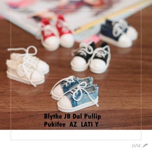 Sneaker 3 for Blythe / Pullip / Lati yellow / momoko / licca doll