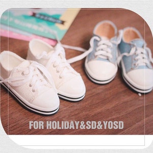 Low Top Sneakers for BJD sd / msd / yosd, 5 colors