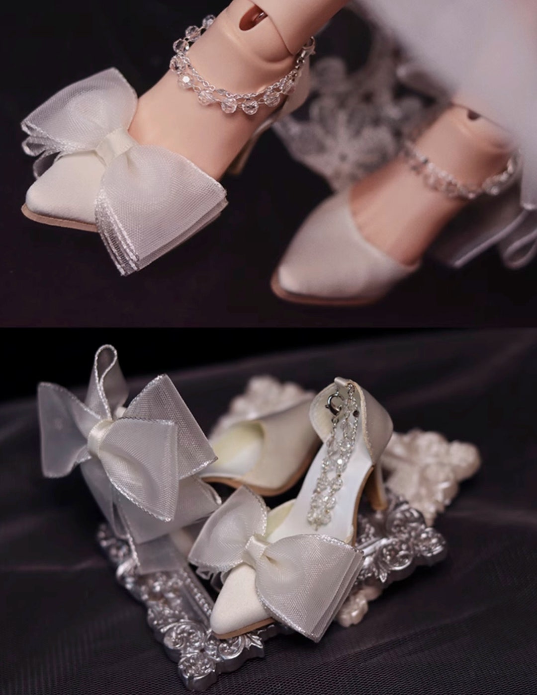 Ribbon Bow Heels for Sd16/sdgr/dd/ Iplehouse House EID Sid BJD Etsy