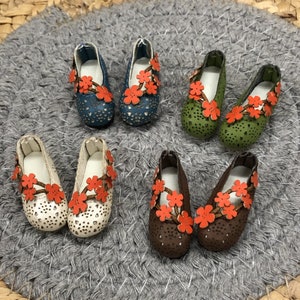 Floral flat for Blythe / Pullip / JerryB / Azone pure neemo, 4 colors