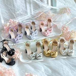 Ribbon Bow heels for SD16/SDGr/DD BJD