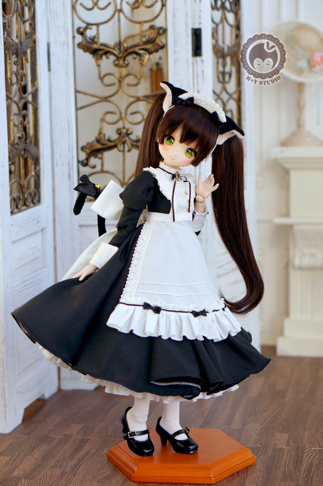 MSD / MDD用黒猫メイド服 - Etsy 日本
