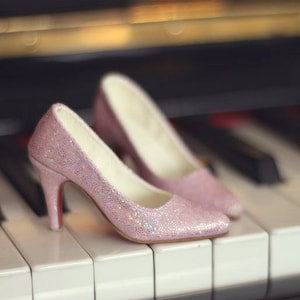 Glitter heels for SD16/SDGr/DD BJD