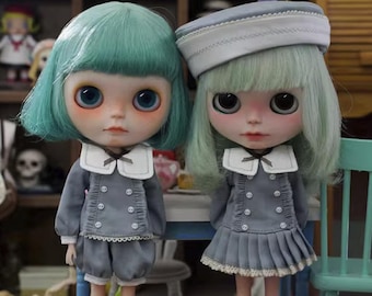 Miss sailor, Dress set for Blythe / Pullip