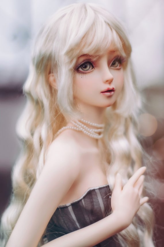 Wig 86 Long Curly Hair for BJD SD17 SD Smart Doll Etsy New Zealand