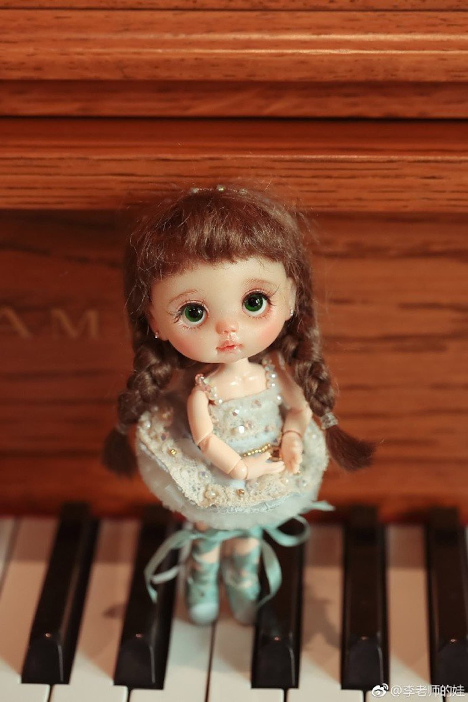 ballet shoe for middle blythe / obitsu 11 ballet shoe for middle blythe / obitsu 11