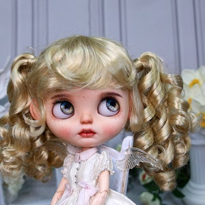 Wig B35 Double ponytail, for Blythe / SD BJD doll 9-10inch