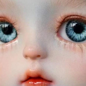Realistische harspopogen voor YOSD MSD sd13 sd17 BJD, ogen van 12 mm 14 mm 16 mm 18 mm Gray-blue