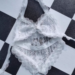 Lace bra and panty set 02 for SD16/SD13/Smart doll/Dollfie dream