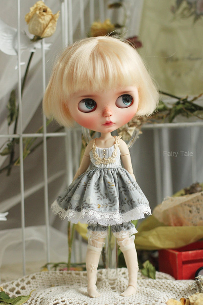 May flower, Dress set for Blythe / Pullip / YOSD image 3