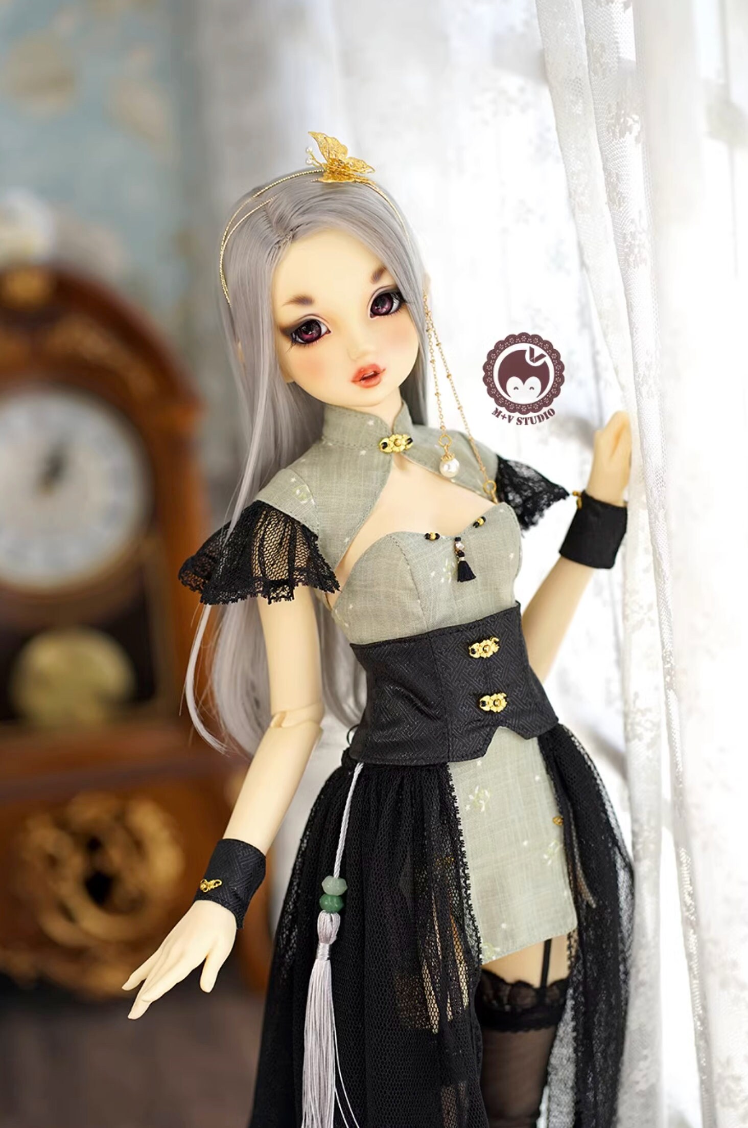 Buy Kite Butterfly Cheongsam for SD16 Sdgr Smart Doll Dollfie