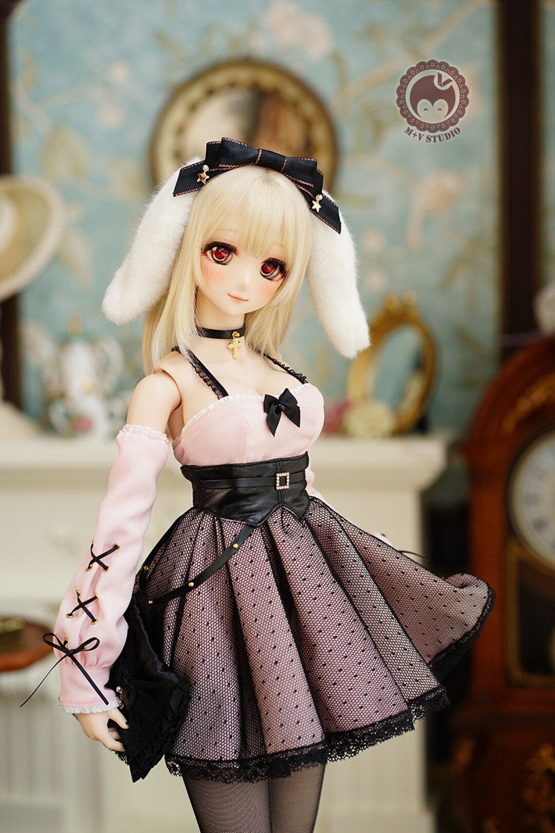 Sweet Bunny, Dress Set for Dollfie Dream Smart Doll Girl / MSD / MDD ...