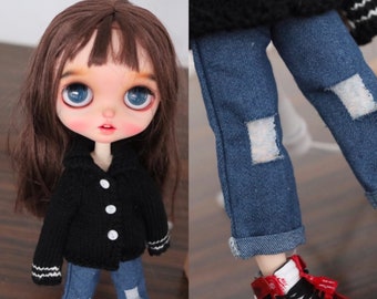 Jeans for Blythe Obitsu 24 Azone pure neemo