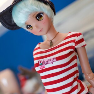 Bedrukt T-shirt [MT-DEPT] voor Smart Doll Girl (BJD)