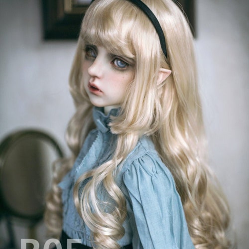 Wig 53 Short Curly Hair for BJD SD17 SD Smart Doll / MSD - Etsy