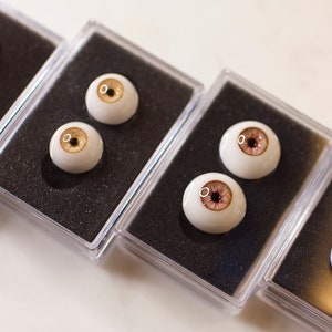Realistische harspopogen voor YOSD MSD sd13 sd17 BJD, ogen van 12 mm 14 mm 16 mm 18 mm afbeelding 10