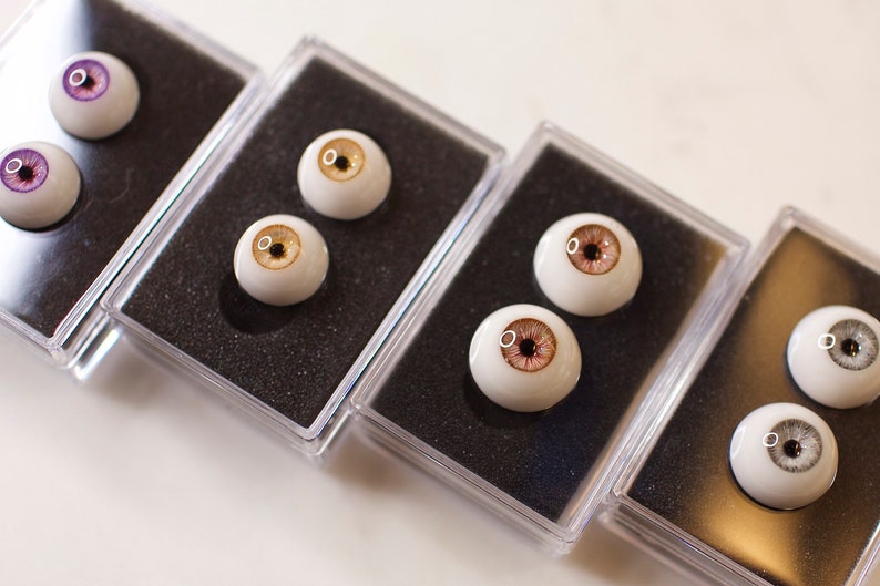 Realistische harspopogen voor YOSD MSD sd13 sd17 BJD, ogen van 12 mm 14 mm 16 mm 18 mm afbeelding 10