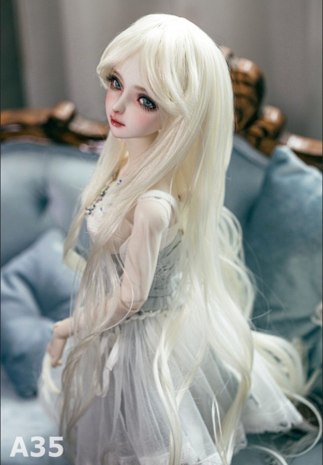 Wig 39 Long Waist Length Hair for BJD SD17 SD Smart Doll MSD - Etsy