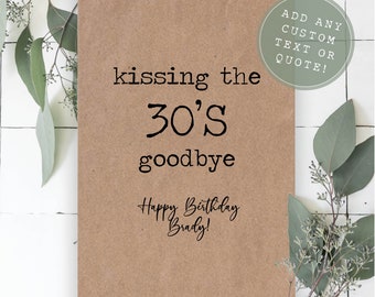 Adult Birthday Favors, Birthday Favor Bags, 30th Birthday Favors, 40th Birthday Favors, 50th Birthday Favors, Adult Birthday Party Decor