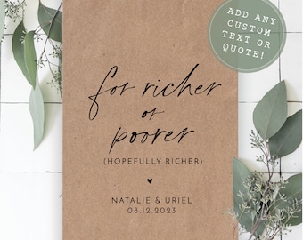 Lottery Ticket Wedding Favors, Lottery Ticket Holder, Wedding Favor Bags, Lottery Ticket Favor, Cheap Wedding Favor, Lottery Wedding Bag