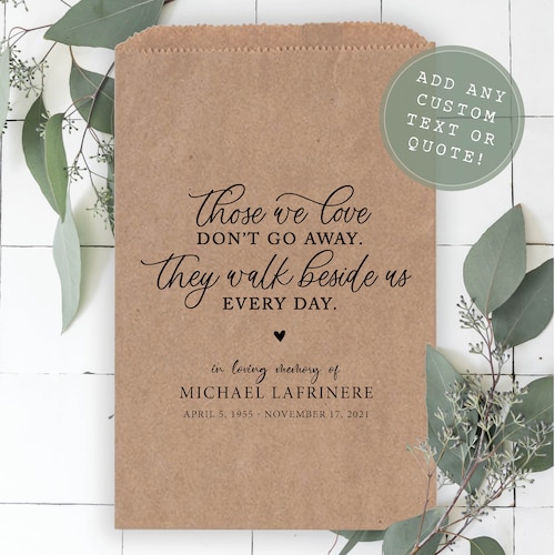 Celebration of Life Celebration of Life Favors Funeral Etsy