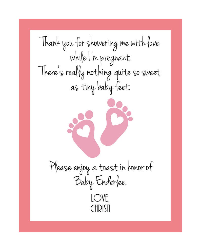 Shower Hostess Gift Baby Shower Thank You Gift for Hosting Etsy