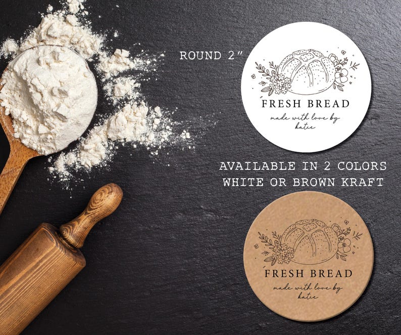 sourdough bread starter, sourdough bread label, sourdough bread sticker, homemade bread label, homemade bread sticker, farmers market labels, farmers market stickers, homemade labels, made with love labels, baking labels, homestead labels