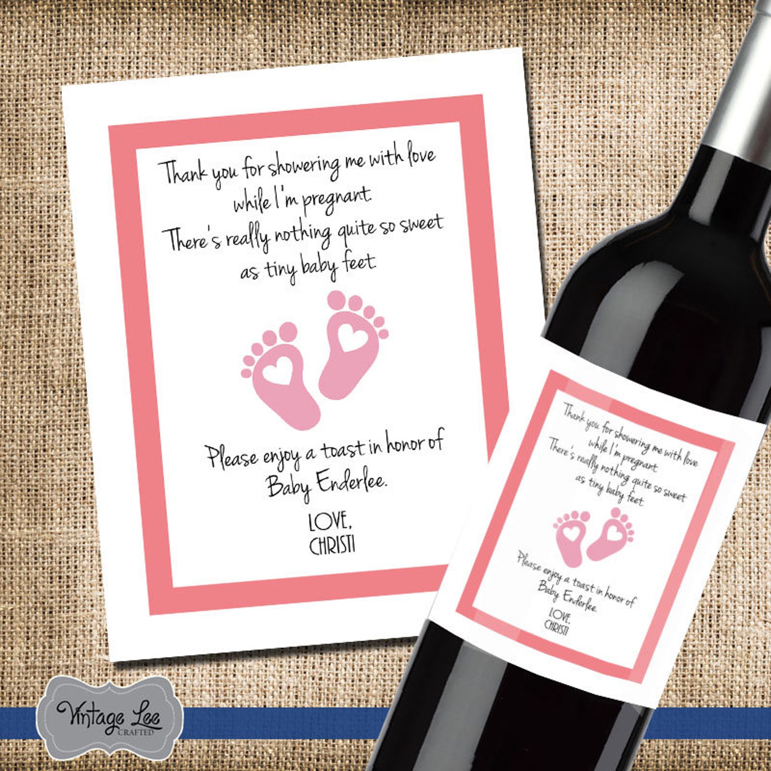 Shower Hostess Gift Baby Shower Thank You Gift for Hosting Etsy