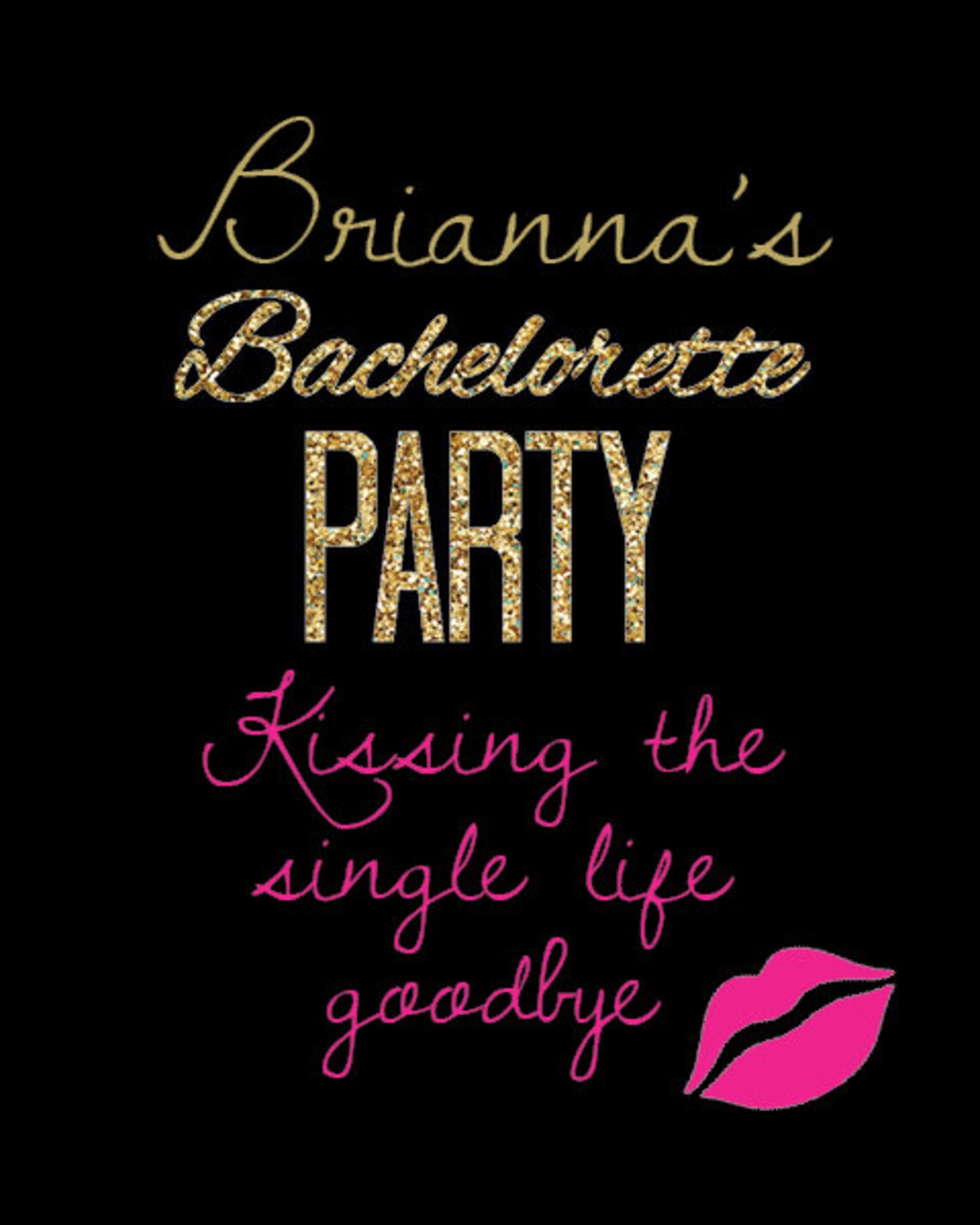 Custom Wine Label Bachelorette Party Wine Bottle Label Etsy