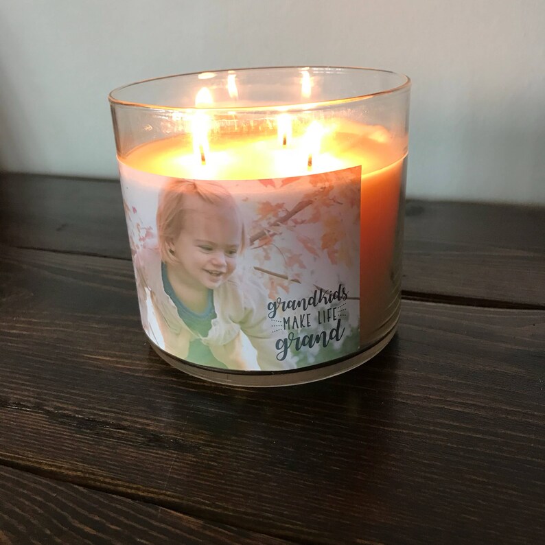 Gift for Grandma Personalized Grandparent Gift Grandma Gift Grandparents Christmas Gift Gift for Grandparents Grandparents Candle Label